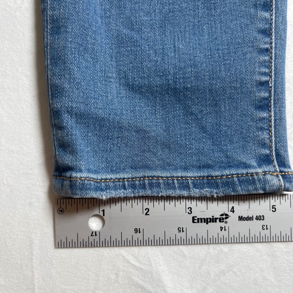 American Eagle Outfitters Light Blue Distressed Women's Jeggings - Picture 8 of 14